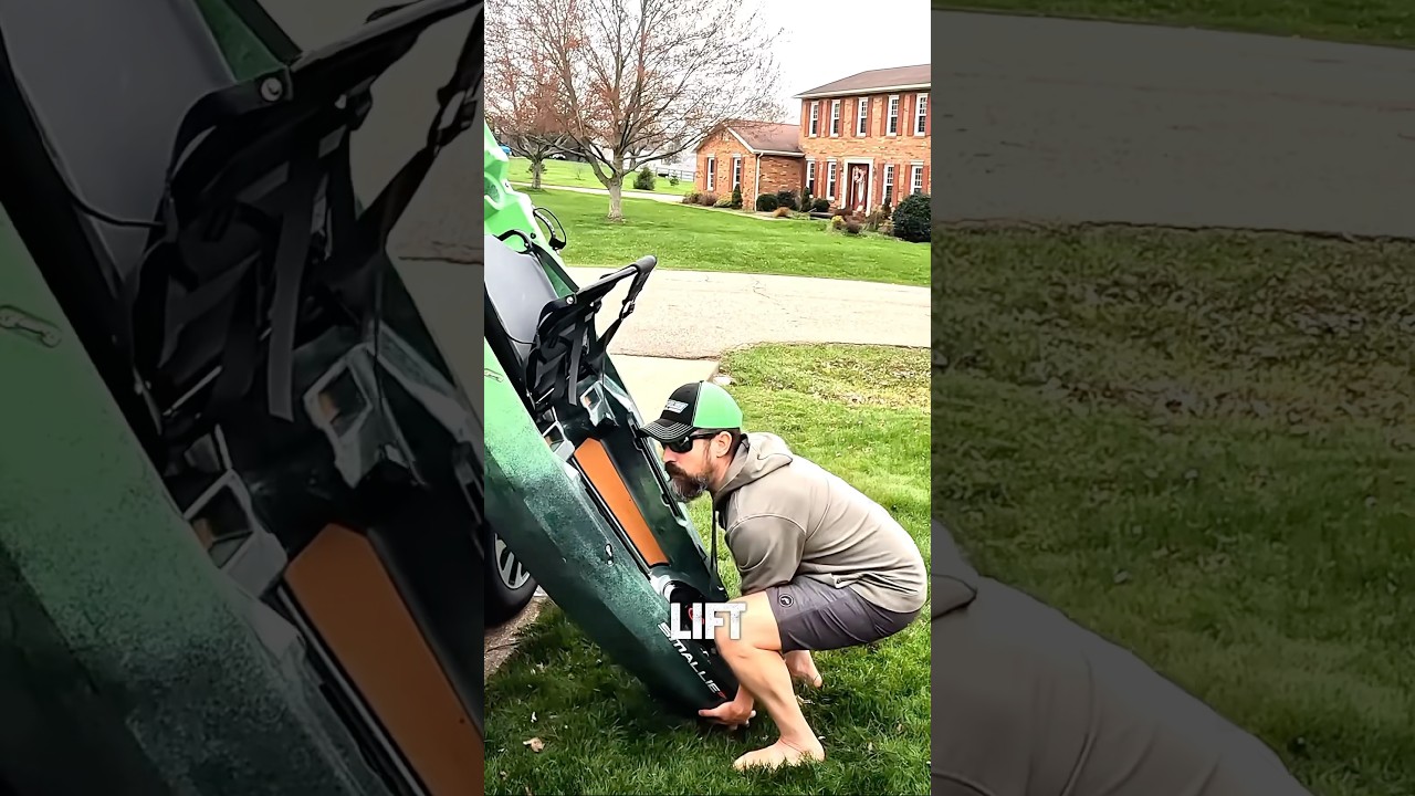 Easiest Way to Load Your Kayak on a Car!