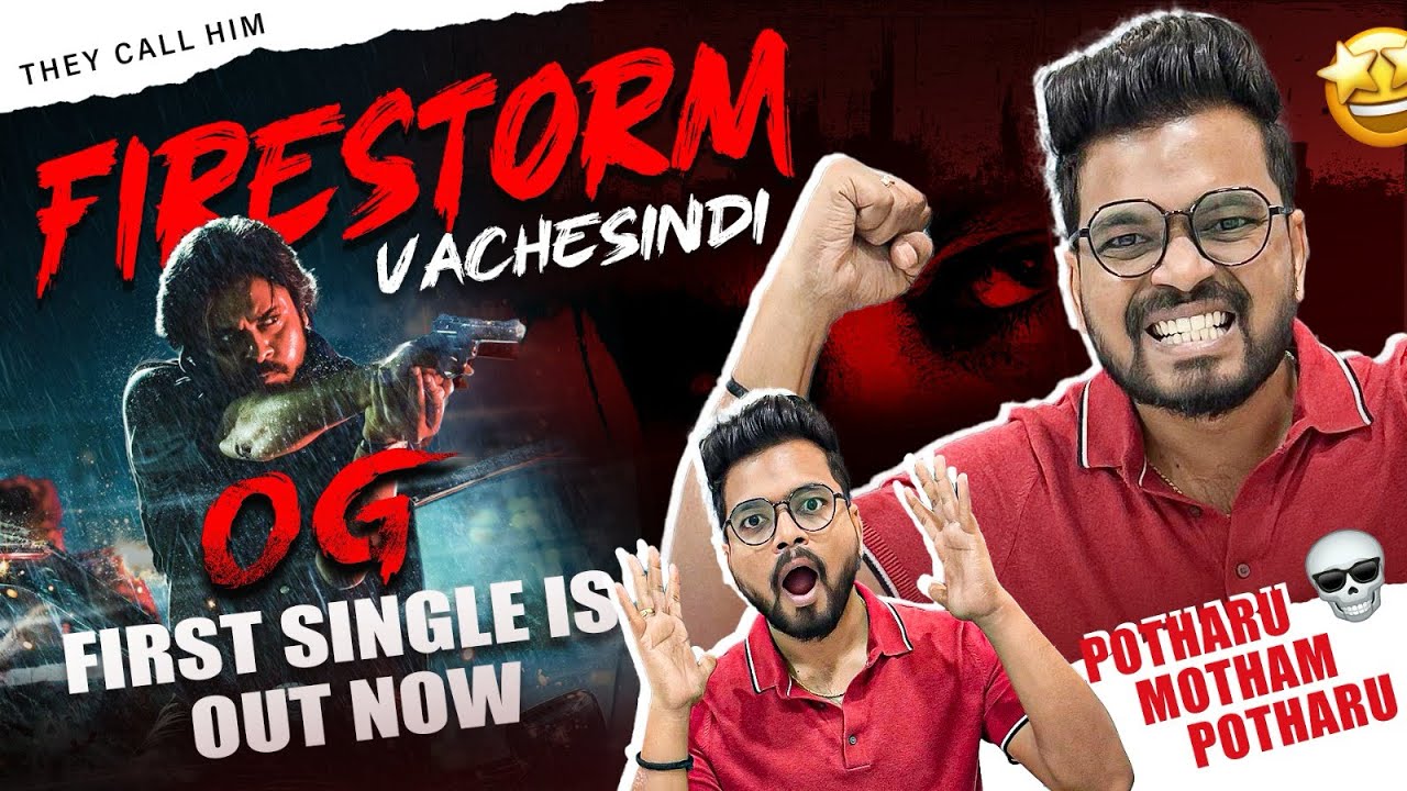 Firestorm Song Review Pawan Kalyans Explosive OG Anthem Shocks the World 🔥 They Call Him OG