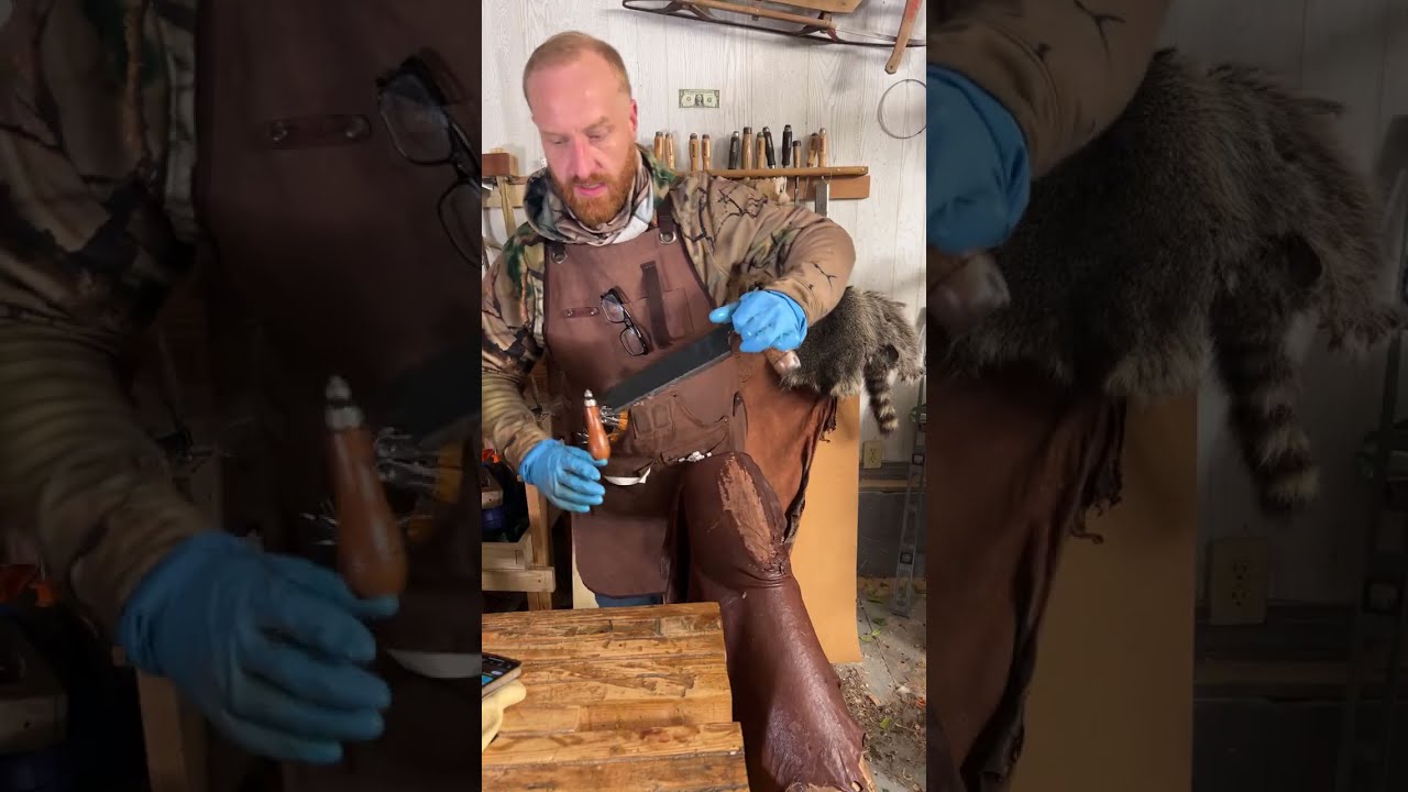 Calvin with Dad's Workshop Works Home Made Leather