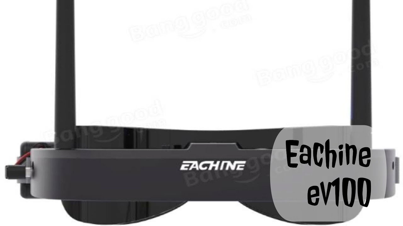 New eachine ev100 fpv goggles specs and features