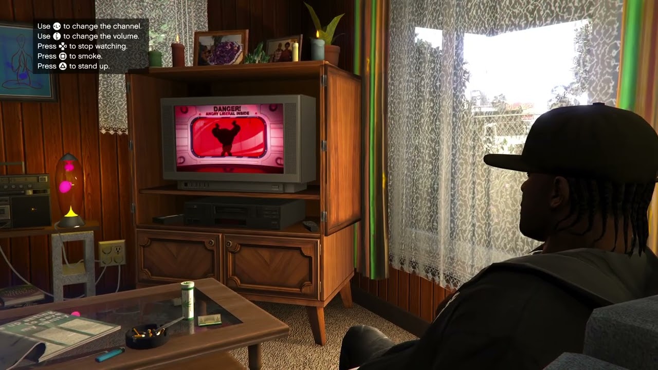 Grand Theft Auto V Television! Cartoon channel!
