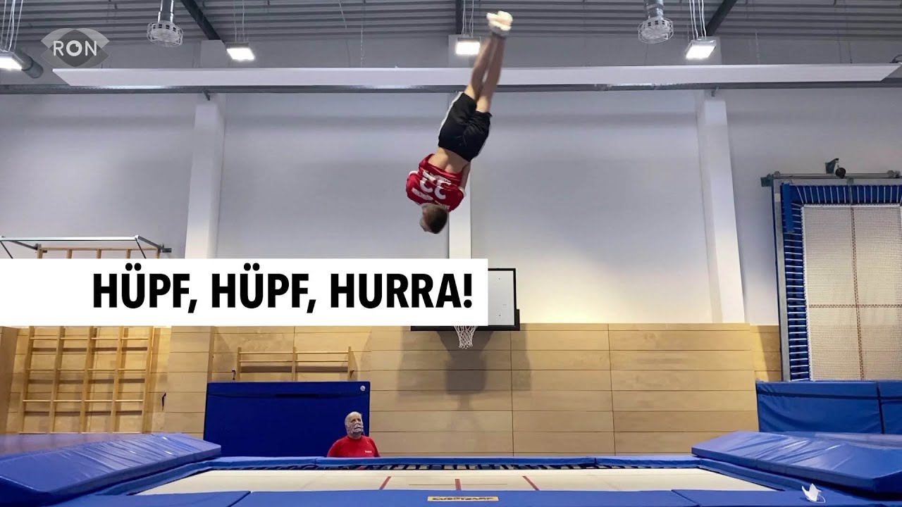 Reportertest: Trampolinturnen | RON TV |