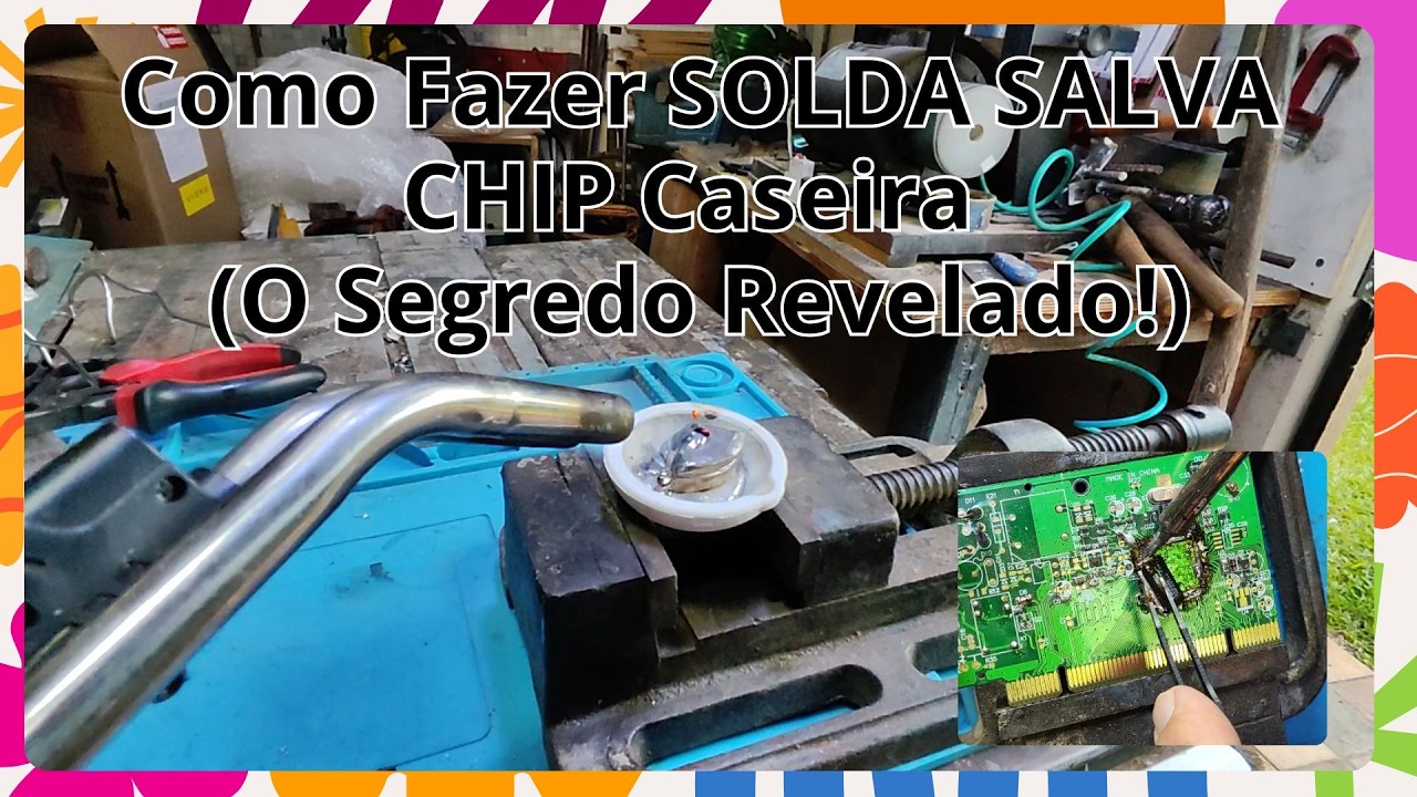 O Segredo da Solda Salva Chip: Fizemos a Nossa! (O segredo que ninguém conta) - EP706