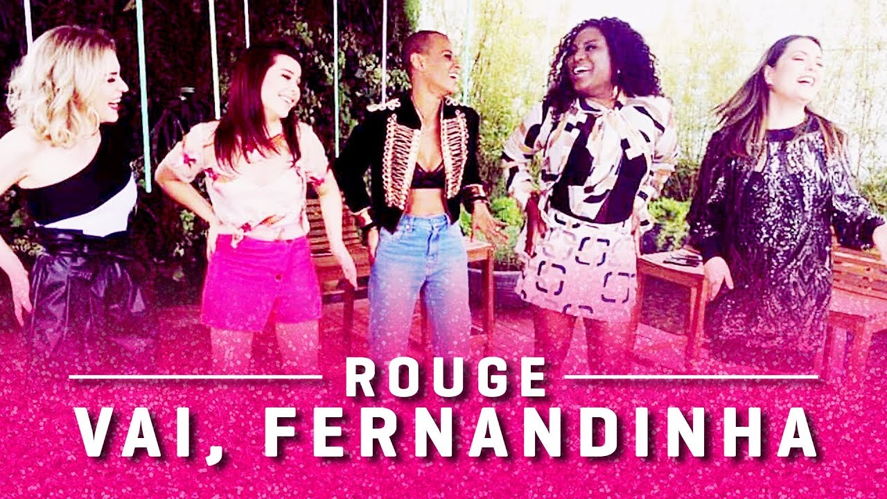 Rouge - Gravação do programa 'Vai, Fernandinha' (07/11/2017)