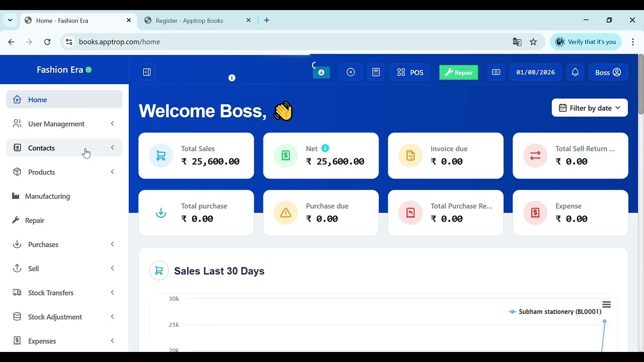 Apptrop Books Accounting Software Overview | GST Billing, Accounting & Business Management