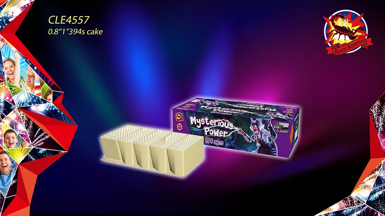 CLE4557 MYSTERIOUS POWER - 0.8“1”394s cake