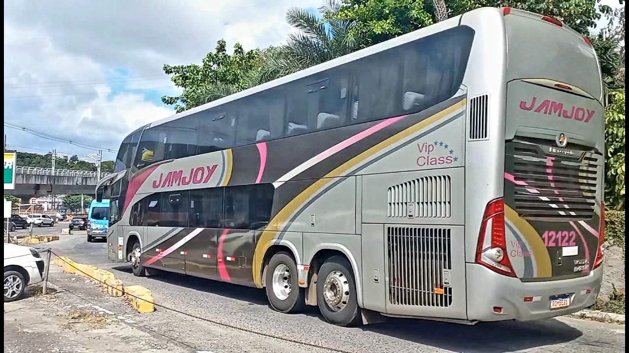MOVIMENTAÇÃO DE ÔNIBUS NA RODOVIÁRIA DE SALVADOR | JAMJOY, CATEDRAL, GUANABARA