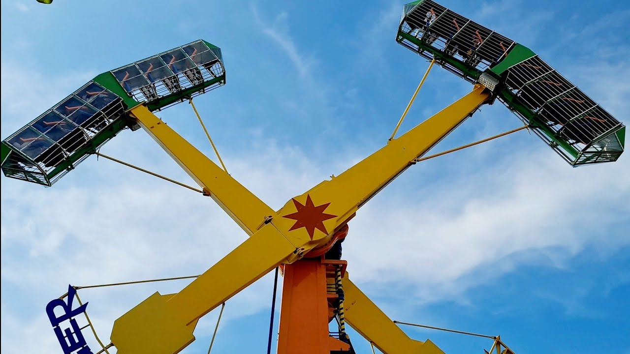 Wahana Extreme RANGER WBL Wisata Bahari Lamongan Yang Lemah Jangan Coba Karena Diputar Balik 360⁰