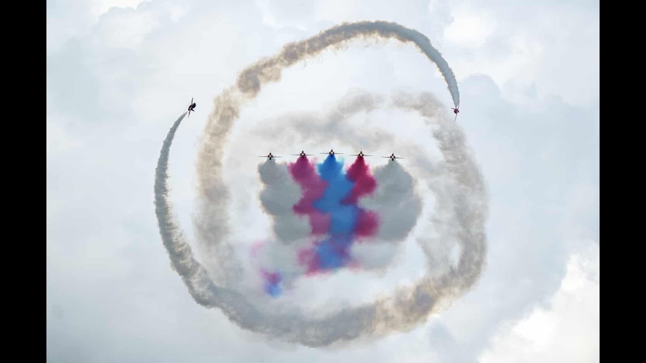 Red Arrows display Danish Airshow 2022  full program (Edited)