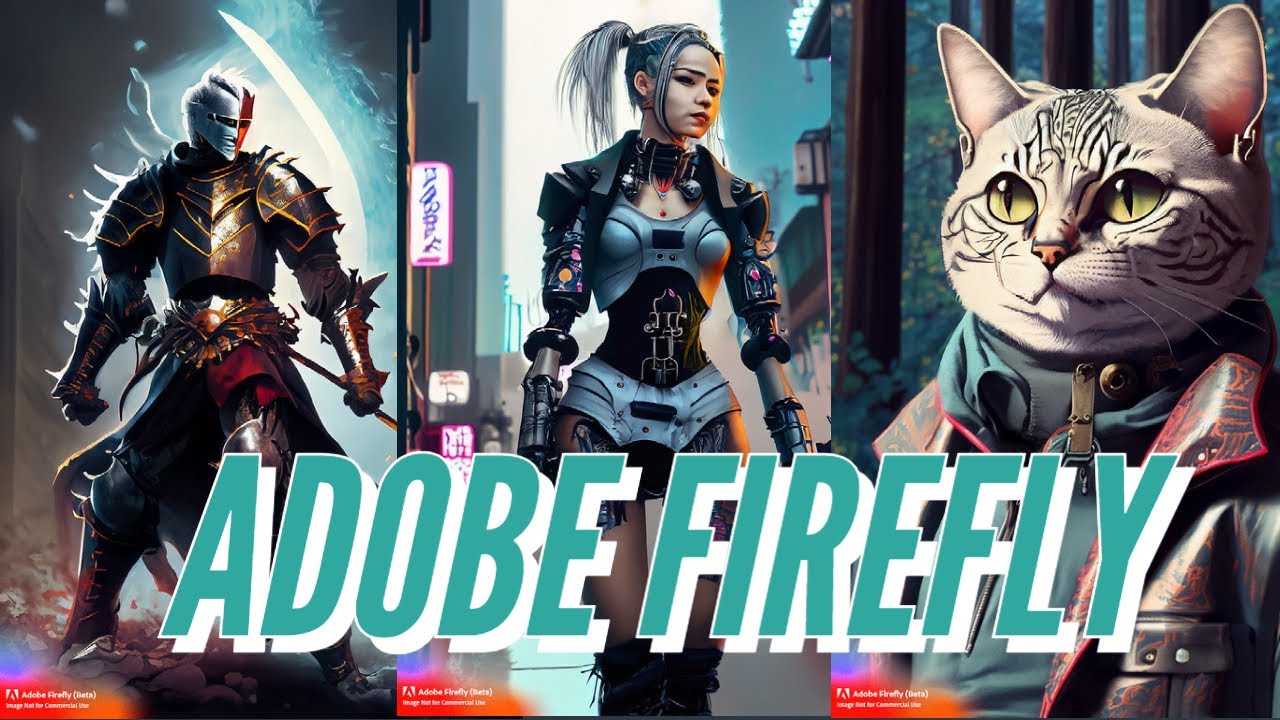 Adobe cambia tutto con AI firefly ! crea immagini dal prompt di testo