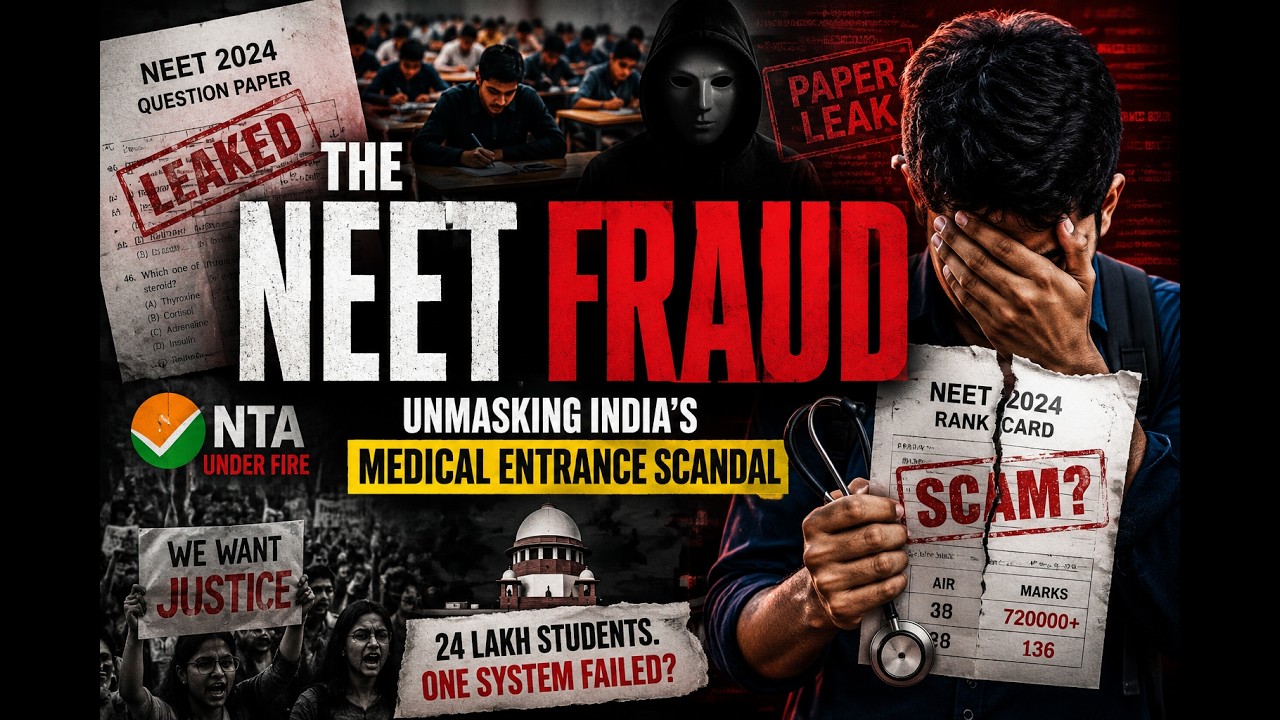 The NEET Fraud: Unmasking India&rsquo;s Medical Entrance Scandal 🏮🏮