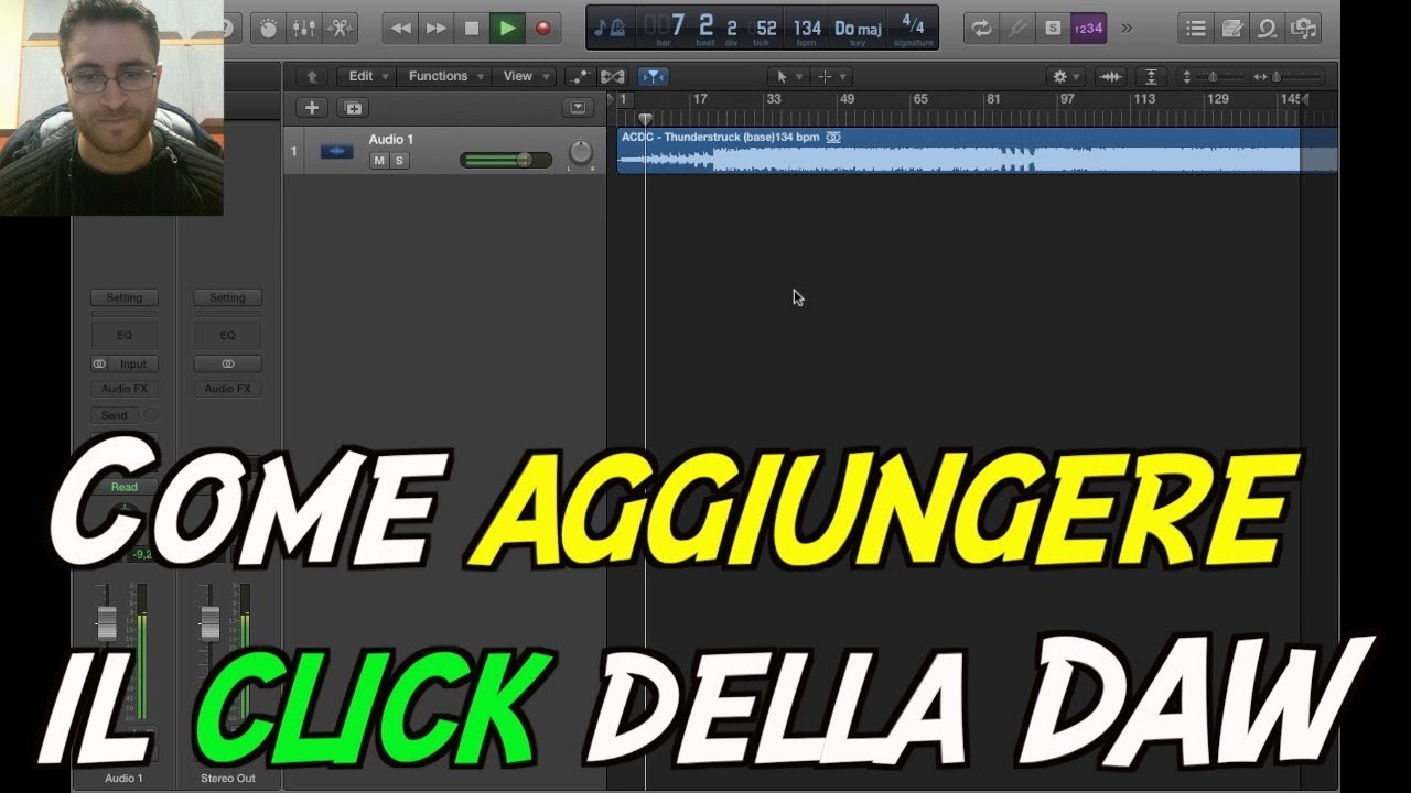 Come aggiungere il click ad una base per Batteria?