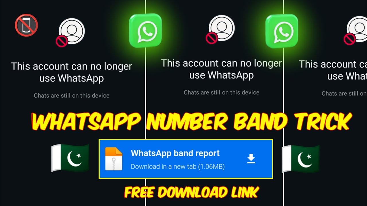 📵 WhatsApp Number band APK || how to band number in Pakistan +92 || 100% working 📵