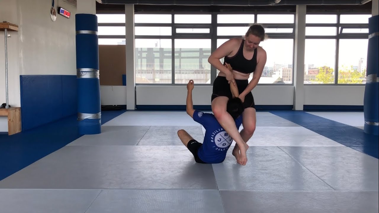 29. Triangle Choke from Open Guard #bjj