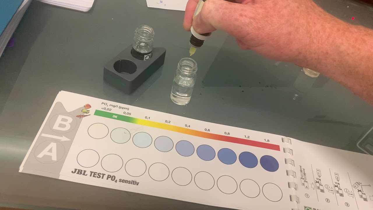 How to do a JBL silicate test