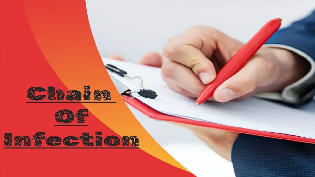 Chain of infection  سلسلة العدوي