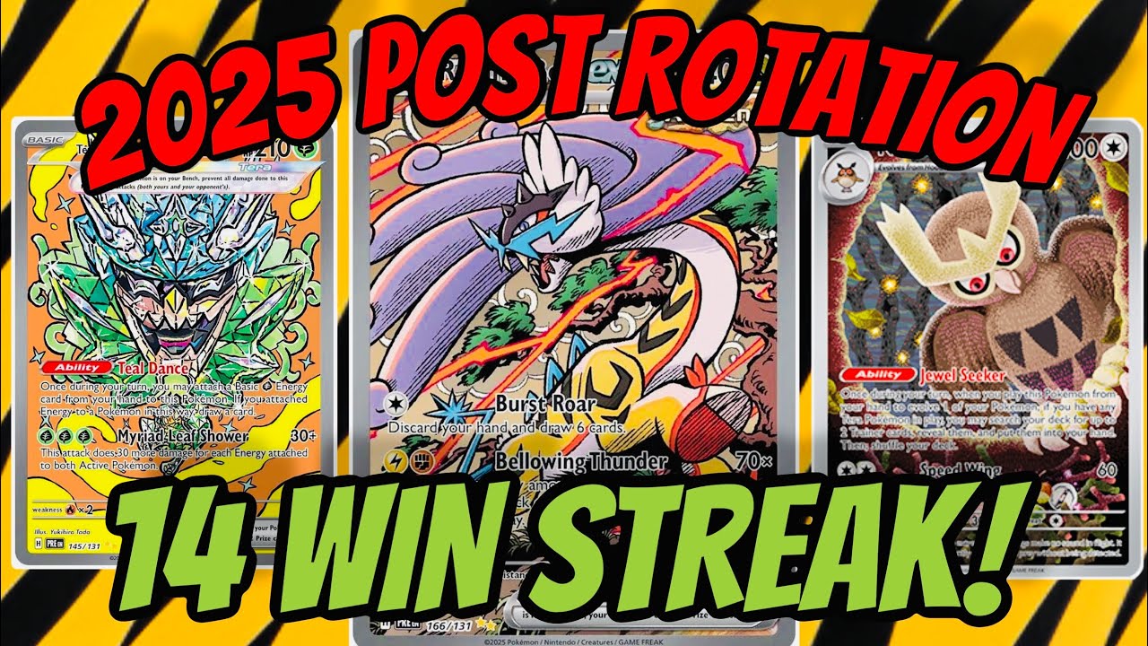 NEW Raging Bolt EX Deck Profile and Gameplay 2025 Post Rotation!
