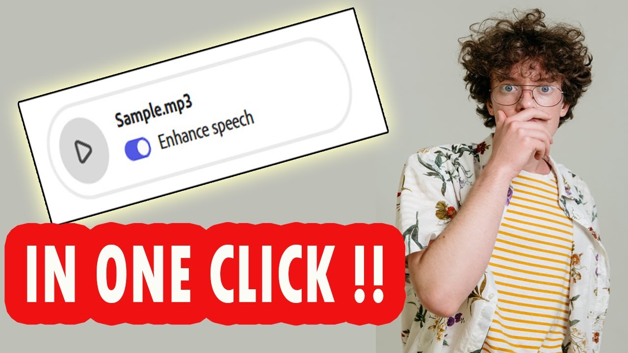 You Don't Need a Good Mic - FREE Adobe Podcast AI Microphone Enhancer