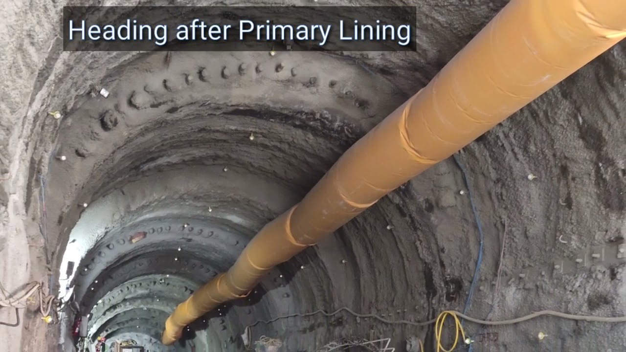 Tunneling !! NATM (New Austrian Tunneling Method)! Underground Metro ! Civil Infrastructure !