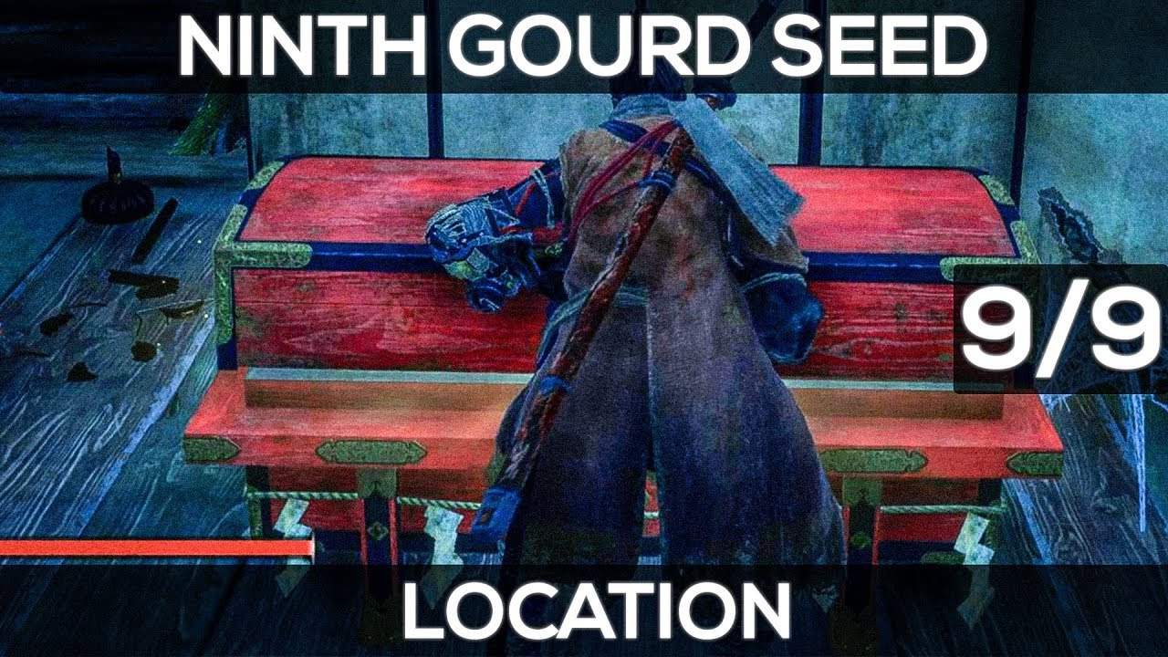 SEKIRO SHADOWS DIE TWICE - 9th Gourd Seed Location Guide | Fountainhead Palace [1080p 60fps]
