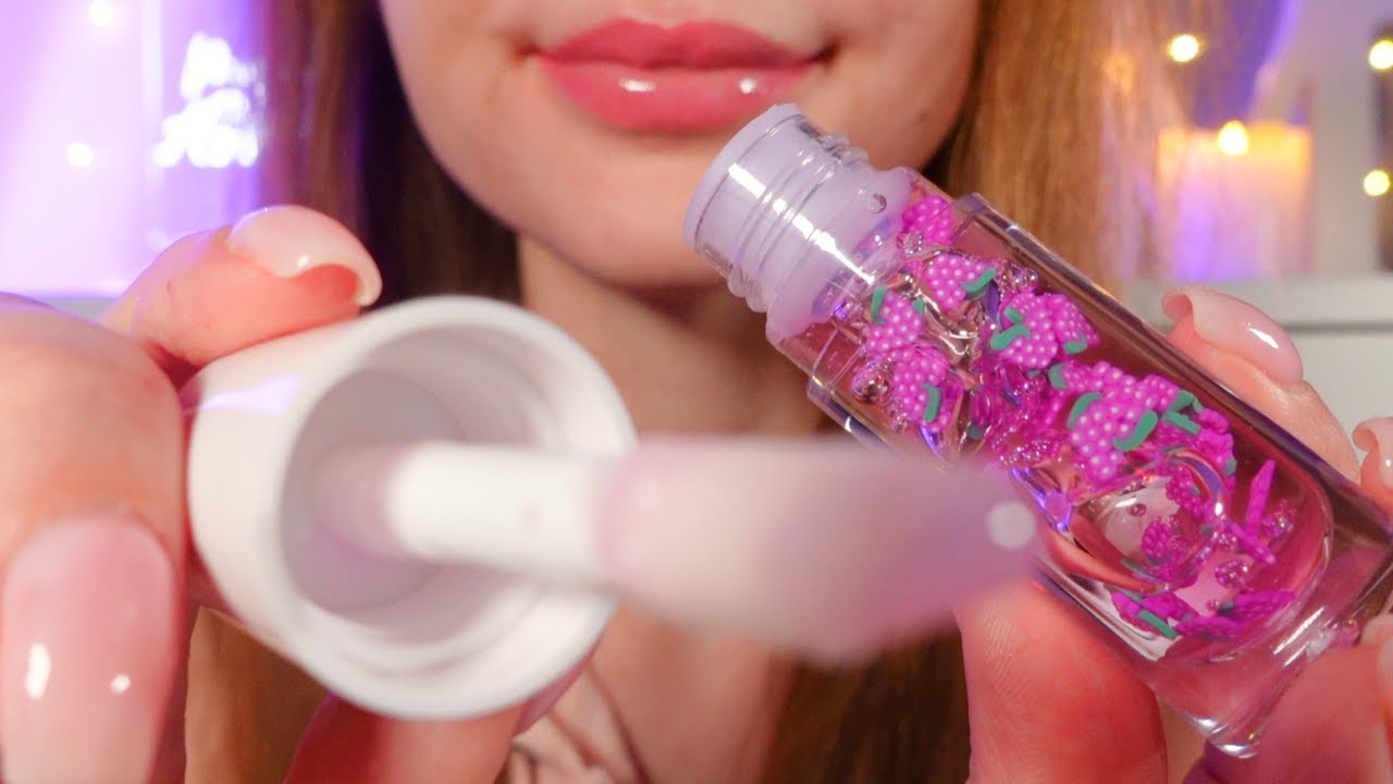 asmr doing your makeup 💋🍇