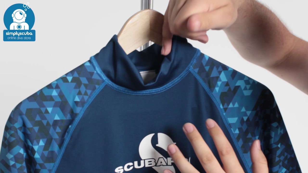 Scubapro UPF50 Mens Rash Vest - www.simplyscuba.com