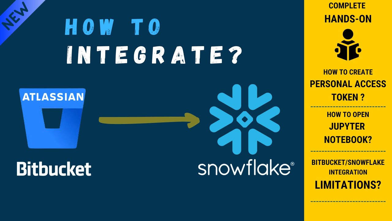 Snowflake BitBucket Integration | Complete Hands-On Snowflake Tutorial