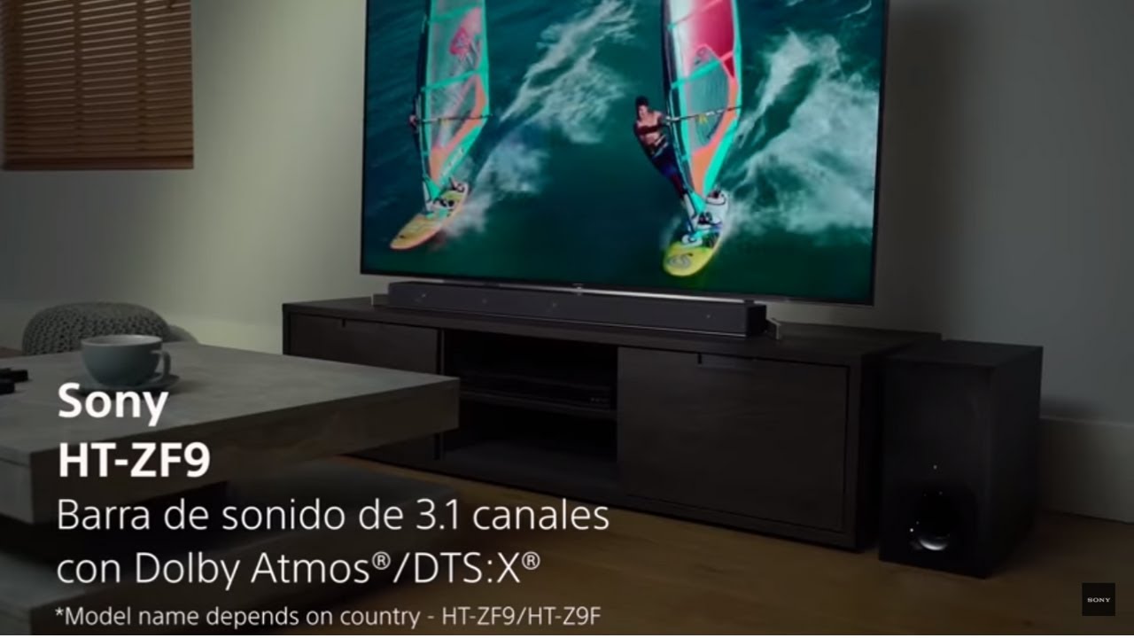 HT-Z9F | Soundbar con Dolby Atmos®/DTS:X™ y Wi-Fi / Bluetooth®