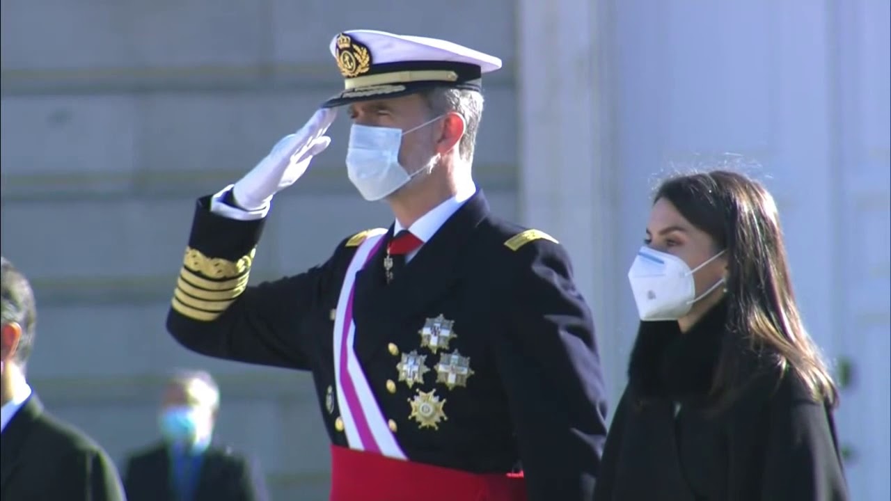Honores militares en la Pascua Militar