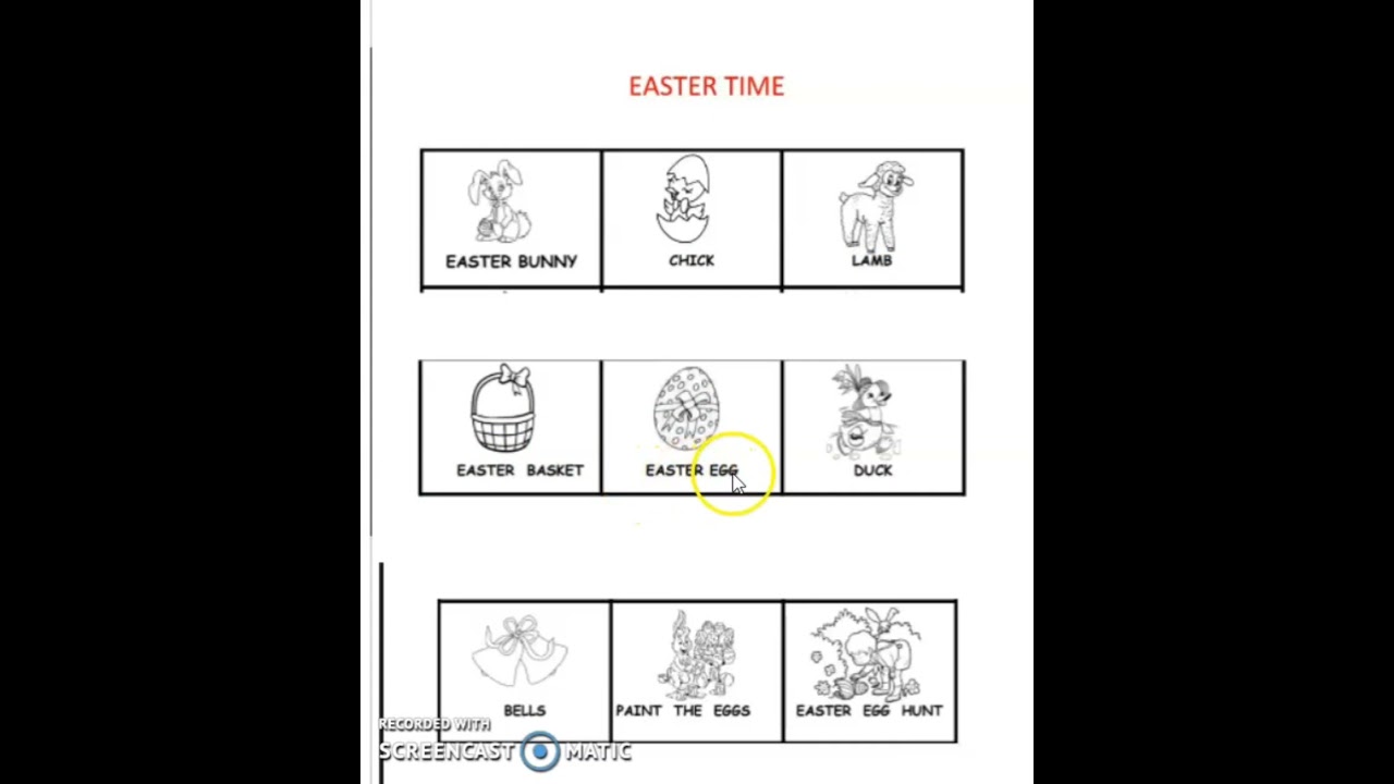 Easter time