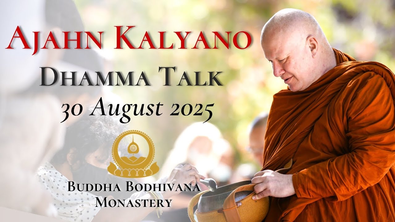 Negativity Can Be Abandoned With Wise Reflection  by Ajahn Kalyano 30 Aug 25