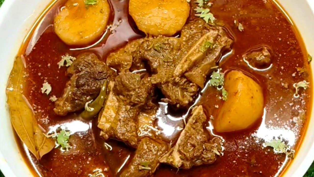 Degi Aloo Gosht Ka Patla Salan ♥️ | Aloo Gosht Ka Salan | Degi Aloo Gosht | Aloo Gosht
