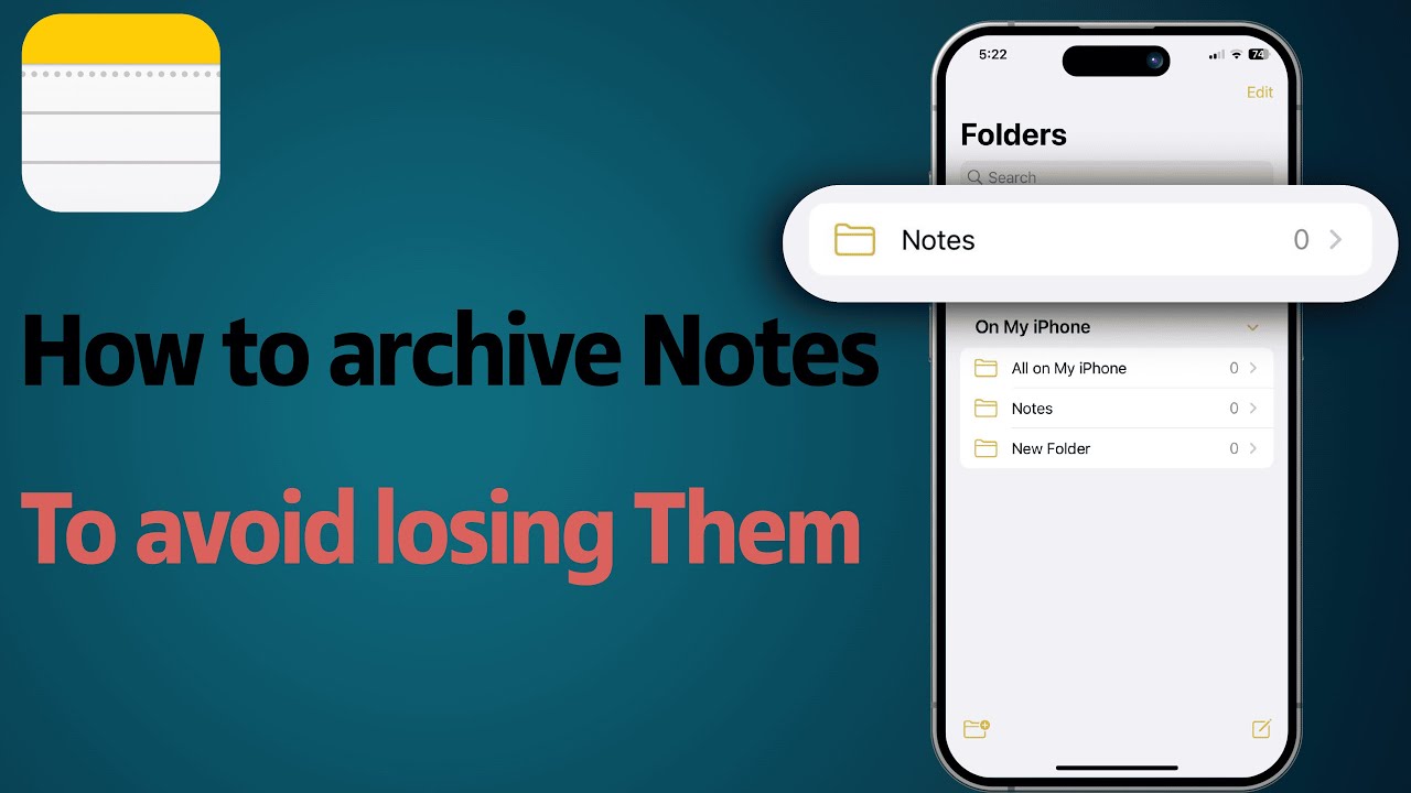 How to Archive Apple Notes | AppleGurus