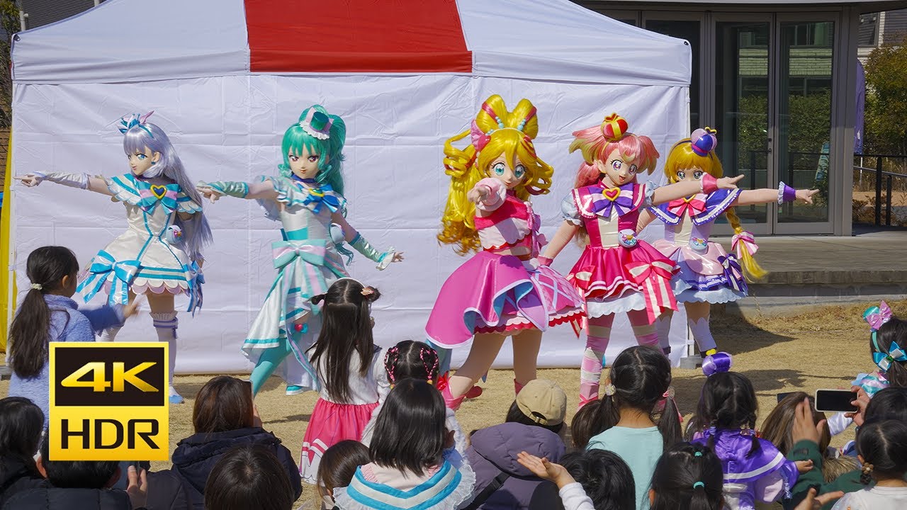 【4K HDR🇯🇵】You and Idol Precure♪ x Wonderful Precure! Collaboration Dance Show