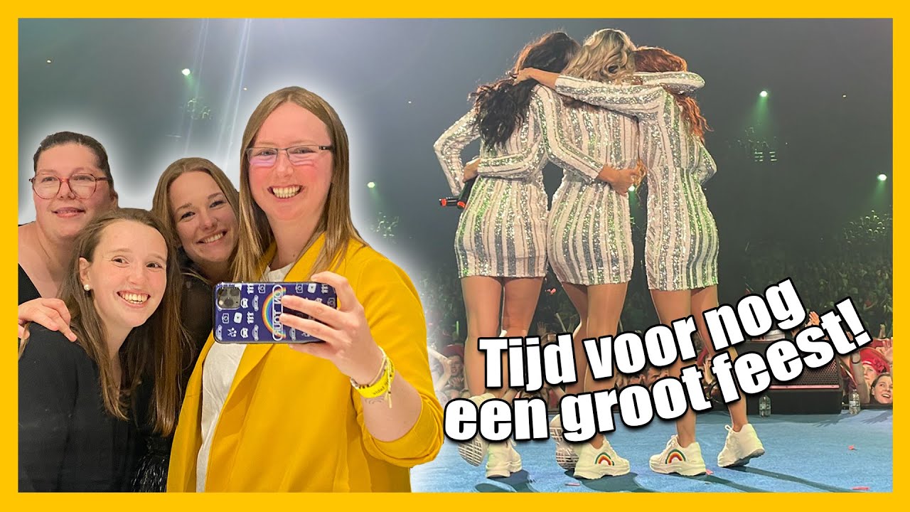 Laatste K3 feestje met Klaasje MNM Back To The 90s & Nillies | VLOG #60