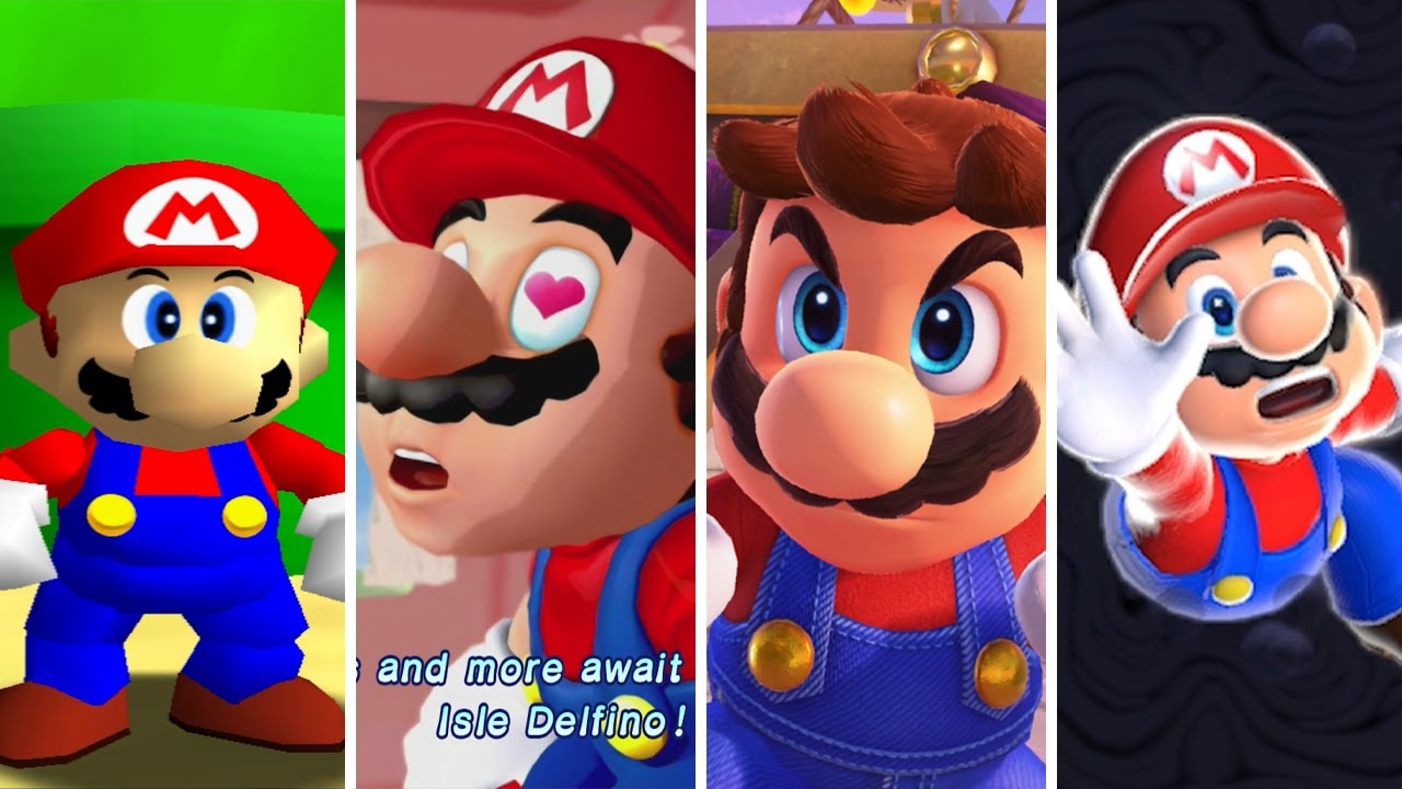 Evolution of - Intros in Super Mario Games