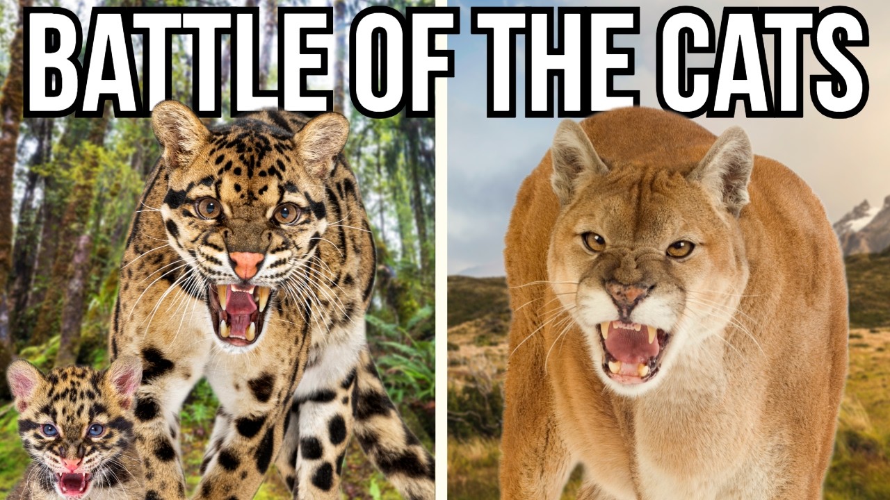 Ranking All 7 Continents By Their Largest Cat - From Smallest To Largest