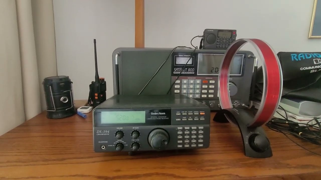 Grundig AN200 AM Loop Antenna: With the Radio Shack DX-394; Day Time AM Band Scan