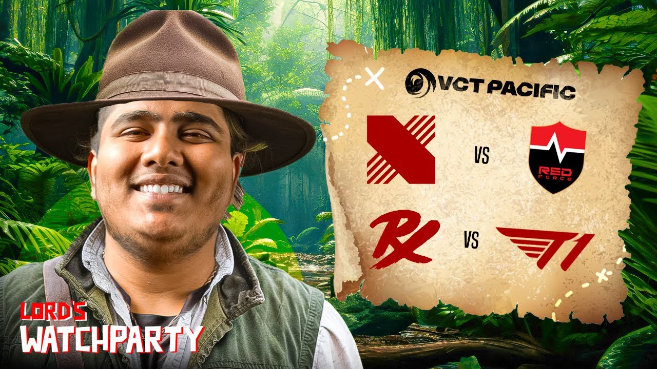 PRX vs T1| VCT PACIFIC WATCHPARTY | #vctwatchparty