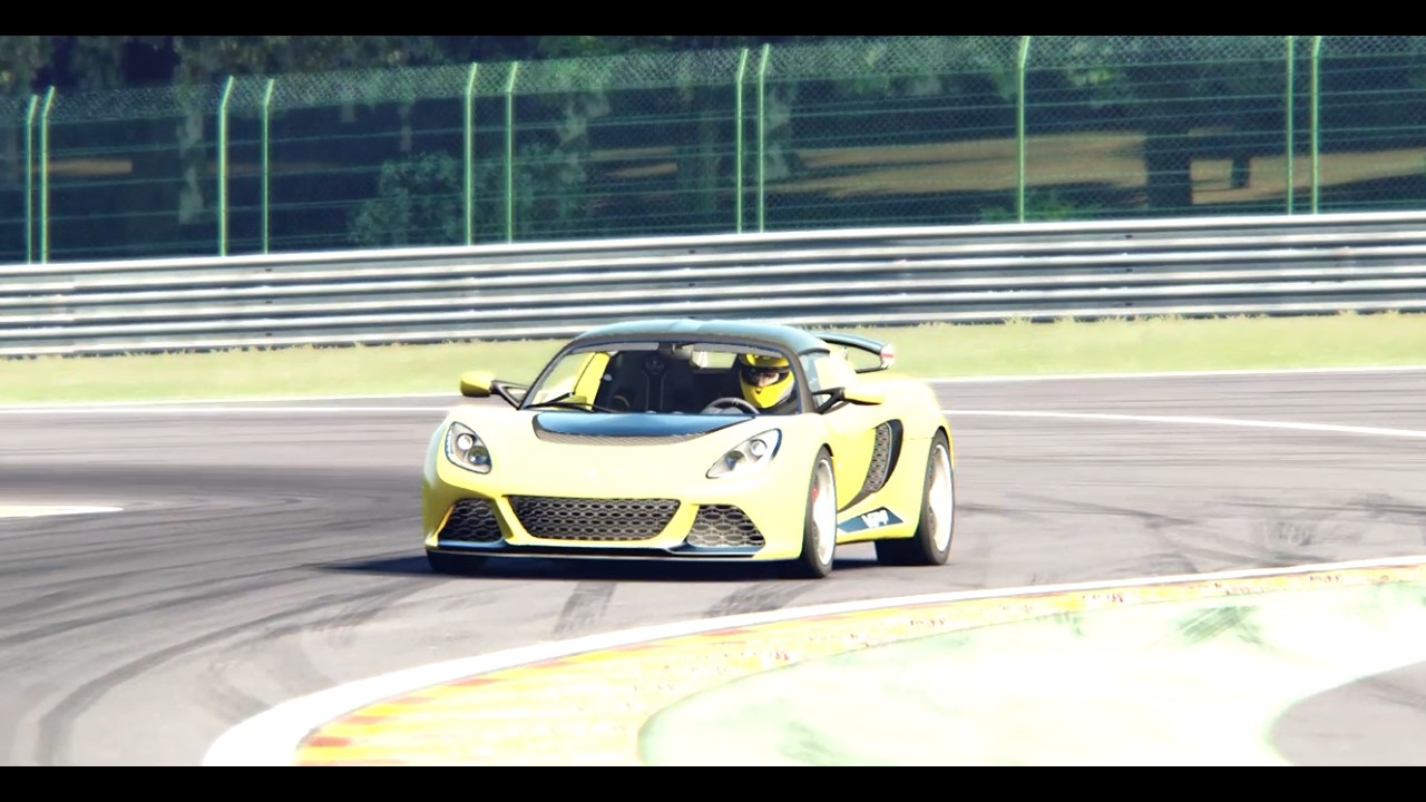 Lotus Exige V6 Cup at Spa Francorchamps