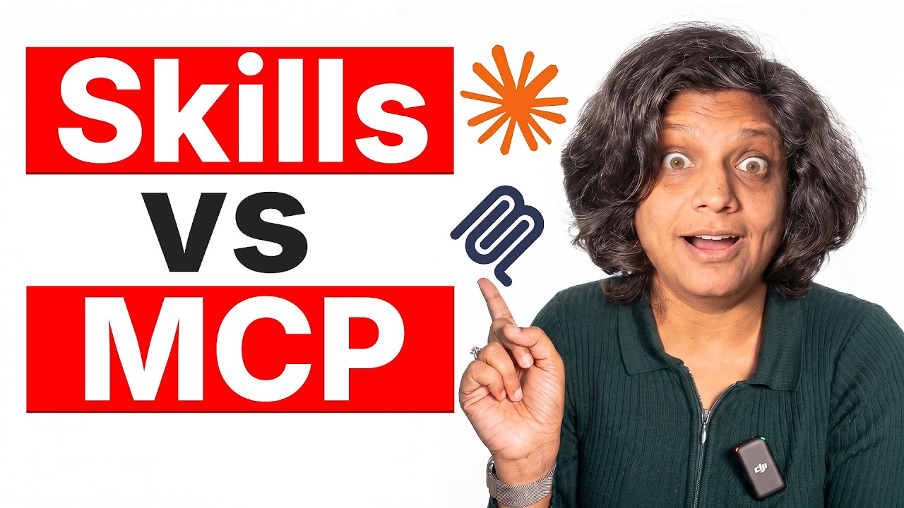 MCP против навыков: объяснение за 13 минут (для начинающих)