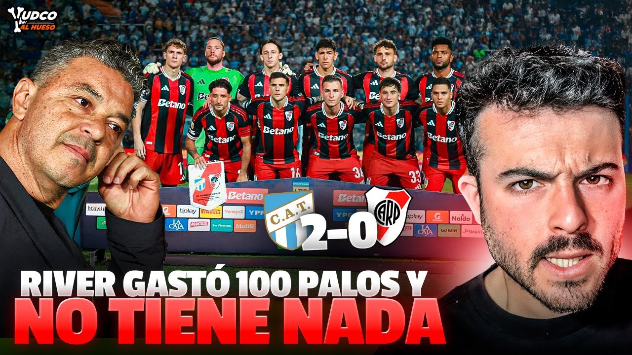 ¡GALLARDO, TU RIVER NO PARA DE ARRASTRARSE! 🔥 Fue BAILADO 2-0 vs Atlético Tucumán y viene Palmeiras