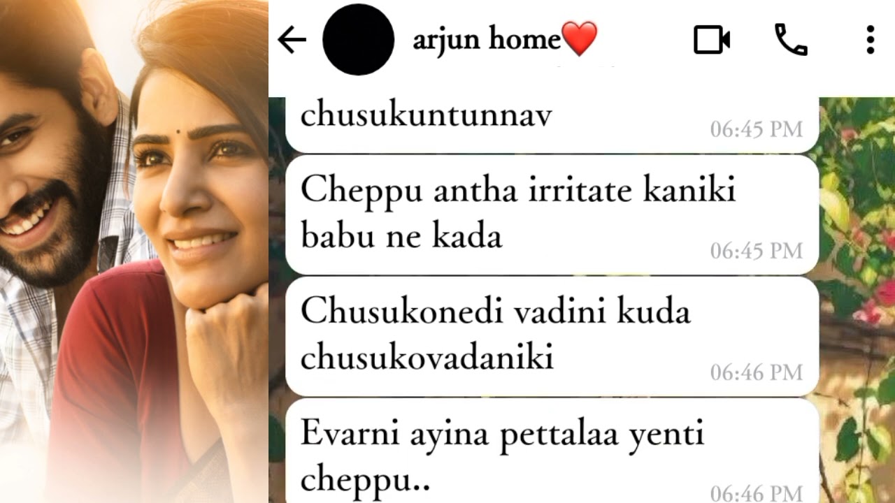 lalli arjun💗 || wife husband ❤ || love story || chat || love chat || @chinnu816 