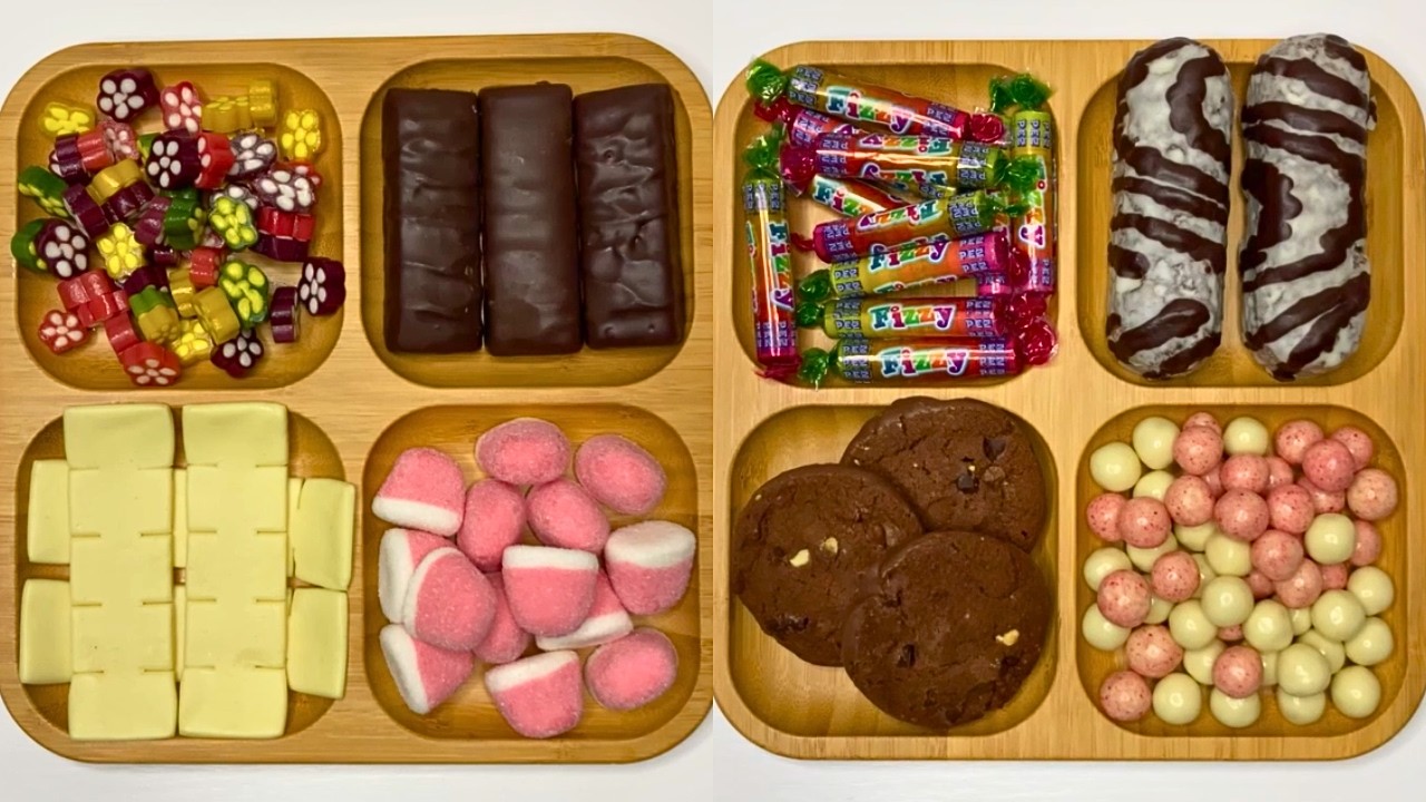 Filling Platter With Sweets | Best TikTok Compilation | ASMR (no talking) Oddly Satisfying