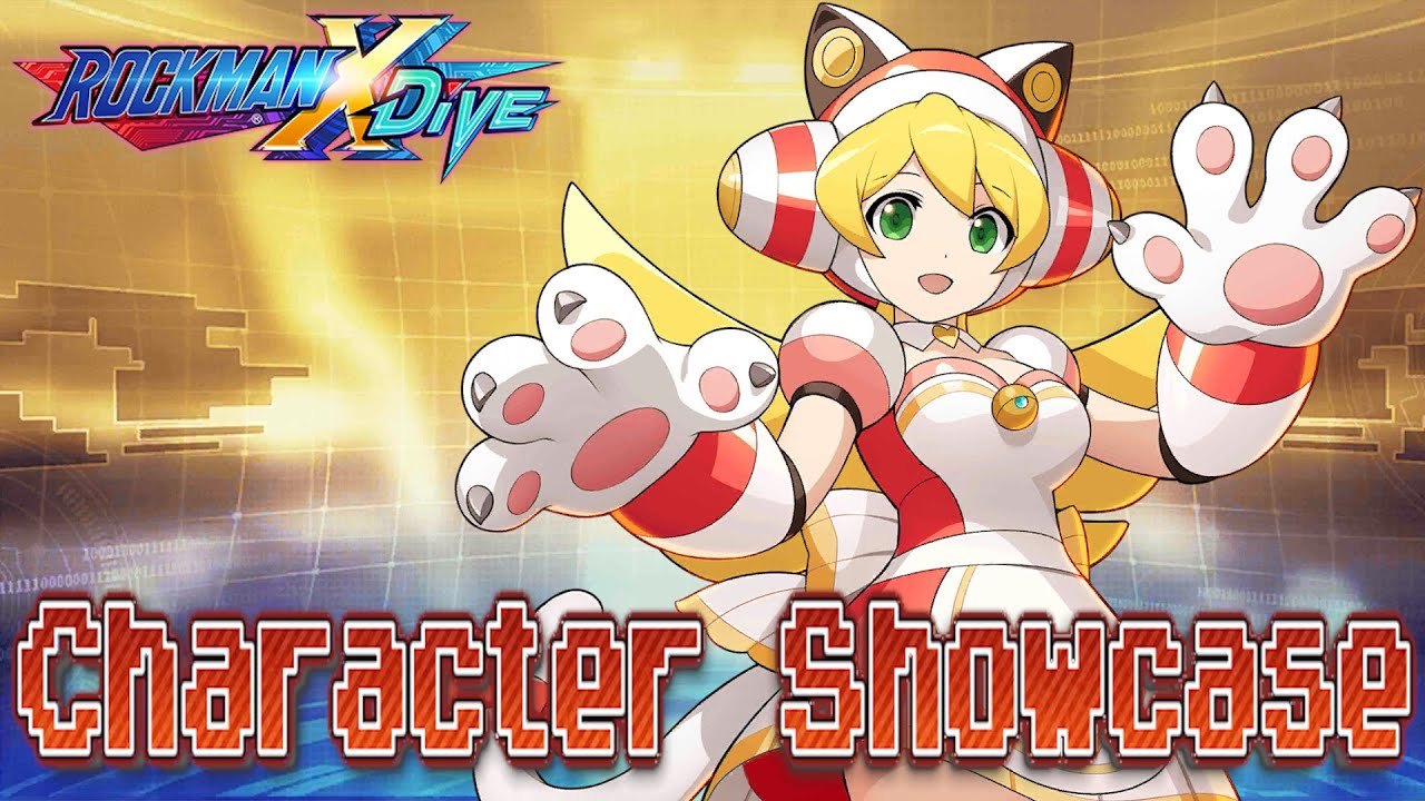 White Day Cinnamon Character Showcase - Mega Man X DiVE