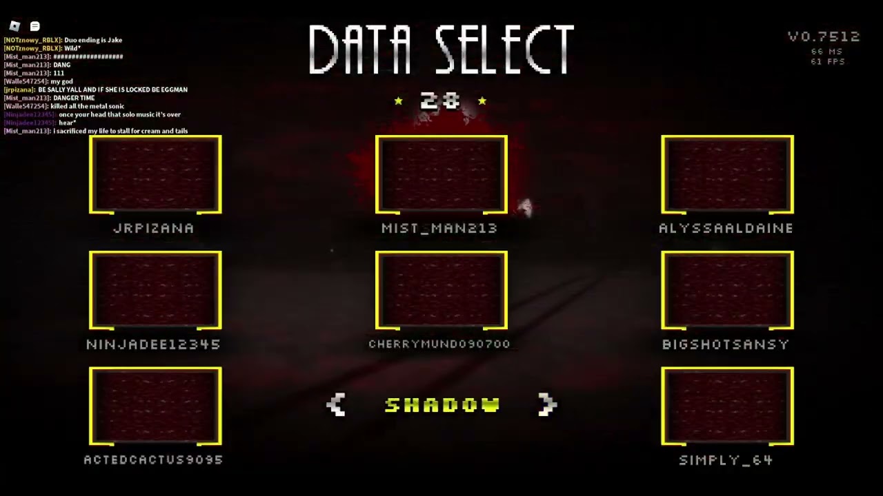 Sonic.EXE: The Disaster but with 15 players