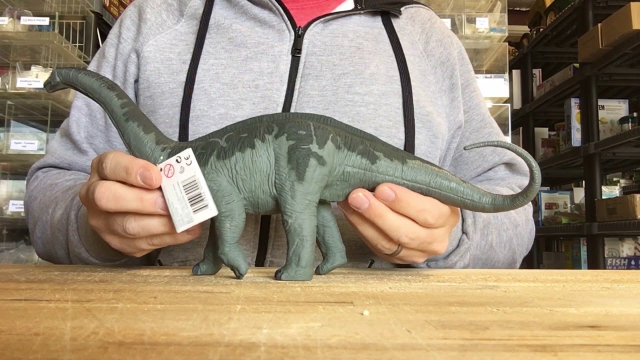 Apatosaurus Safari Dinosaur Toy Model Replica | Educational Kids Video Review | 30004