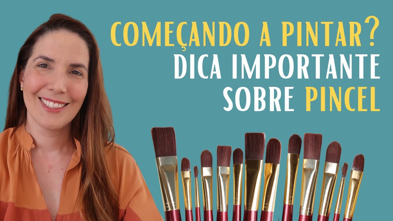 Começando a pintar? Dica  pincel com goma