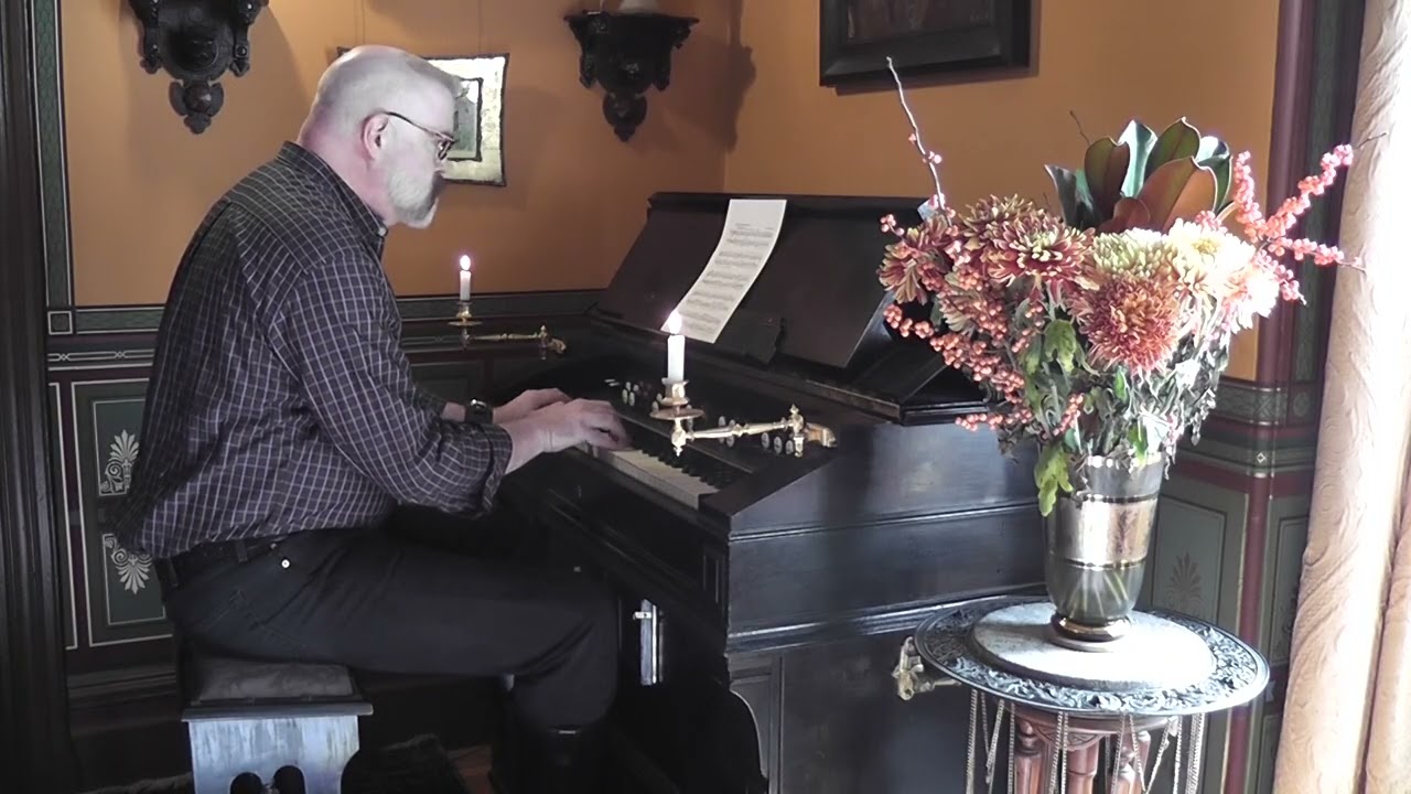 REGER:  Nun danket alle Gott, played on two reed organs