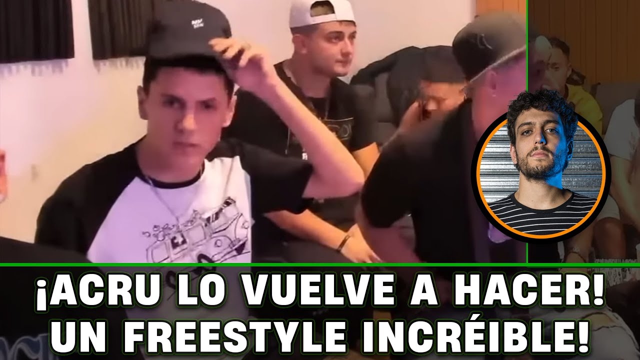 ¡ACRU TIRA OTRA IMPROVISACIÓN EXQUISITA!  🤯🤯🤯